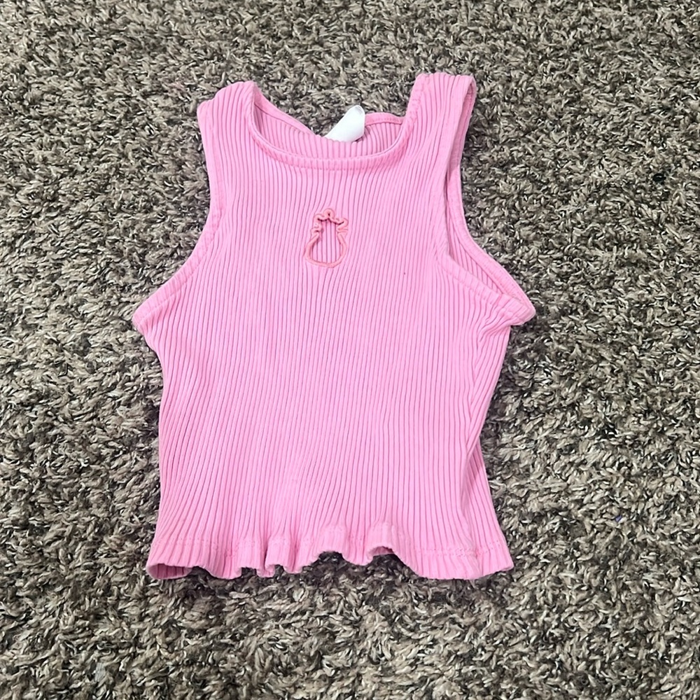 🔥 Zara ribbed crop top